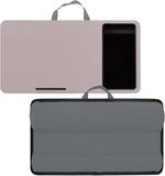 Laptop Tray with Cushion Portable Built-in Mouse Pad and Phone Holder for Bed Sofa - Various colours Available