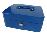 6" Petty Cash Box (Red/Blue/Black)